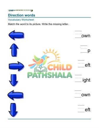 Preview of Practice Words Directions 3