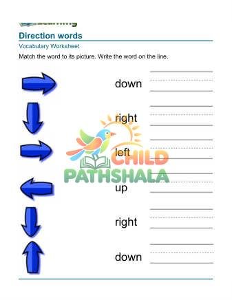 Preview of Practice Words Directions 5