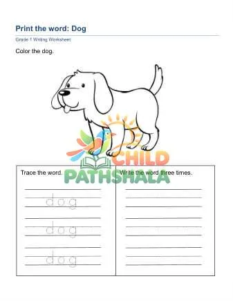 Preview of Print Words