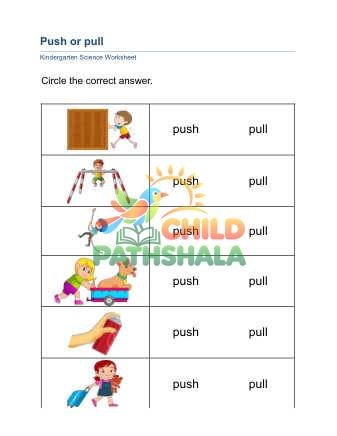Preview of Push Pull A