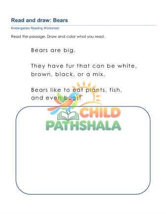Preview of Read And Draw A