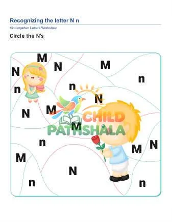 Preview of Recognize Letter N
