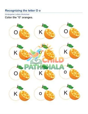 Preview of Recognize Letter O