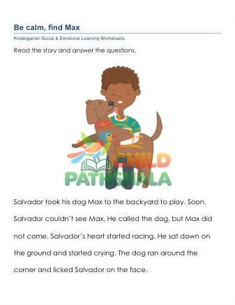 Preview of Social Emotional Stories Oow
