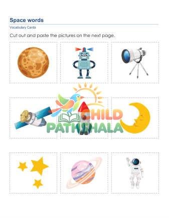Preview of Space Words A