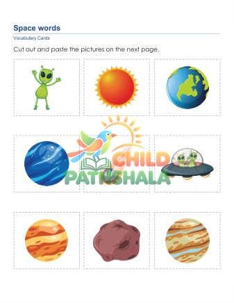 Preview of Space Words B