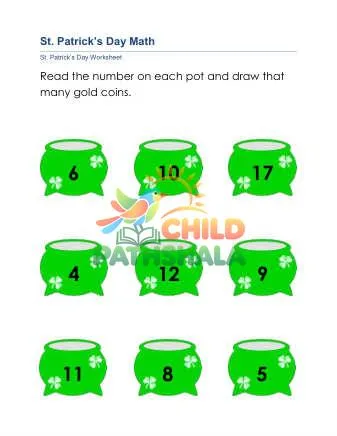 Preview of St Patricks Day Math