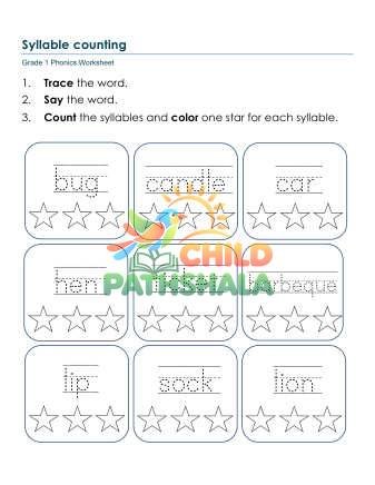 Preview of Syllables