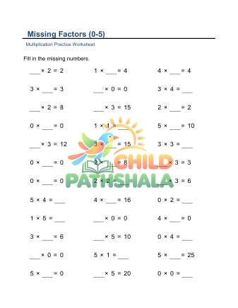 Preview of Tens Hundreds Missing Factors C