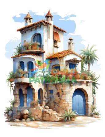 Tiny House Mediterran Little Mediterranean Houses Inspiration Worksheet for Grade 1