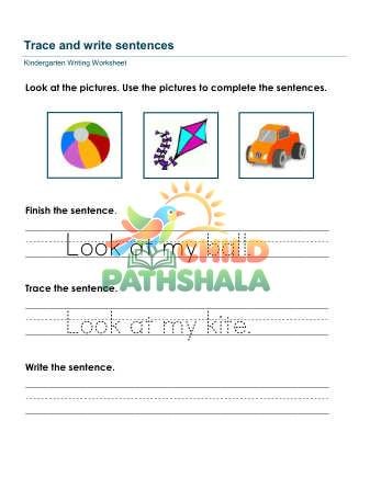 Preview of Write Sentences 4