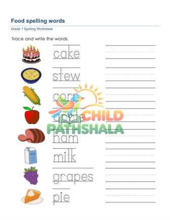 Trace Write Words 2