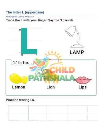 Preview of Uppercase Letter L