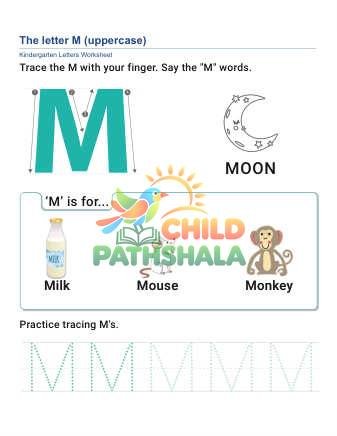 Uppercase Letter M