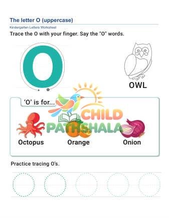 Preview of Uppercase Letter O