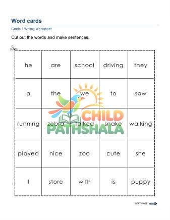 Preview of Word Cards B
