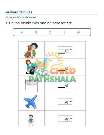 Preview of Word Families