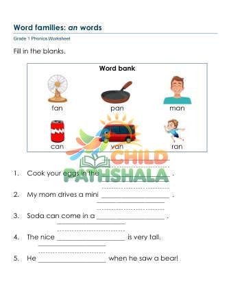 Preview of Word Families