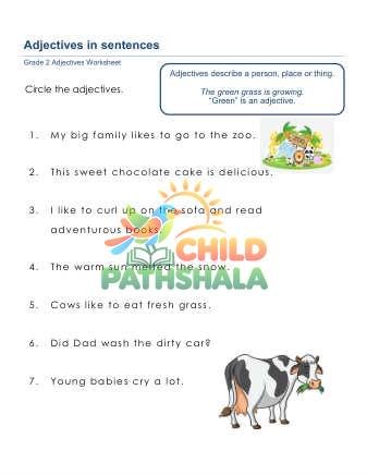 Circle Adjective 2