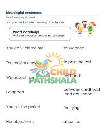 Complete Sentences 4