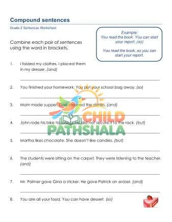 Preview of Compound Sentences