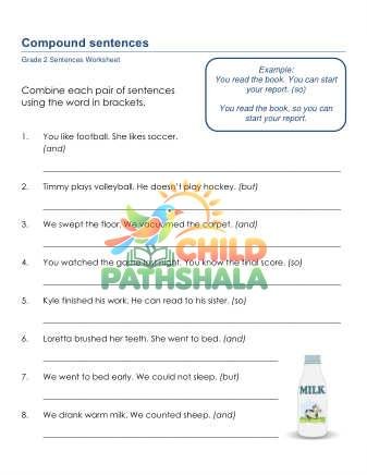 Compound Sentences B