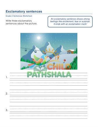 Exclamatory Sentences C