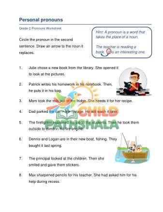 Personal Pronouns C