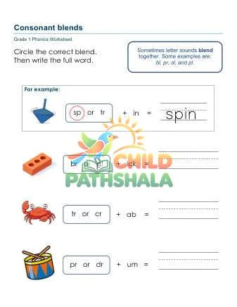 Preview of Consonant Blends