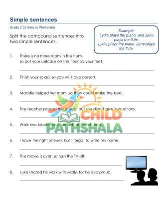 Preview of Simple Sentences