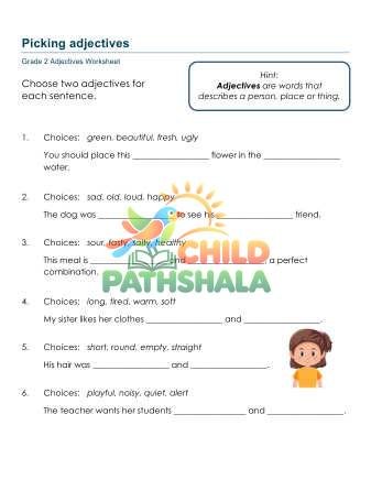 Using Adjectives B