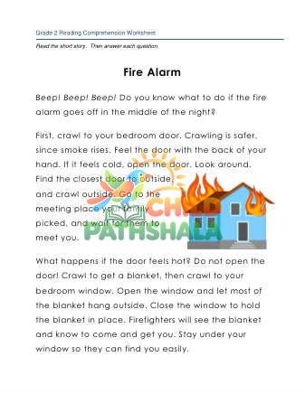 Preview of 2 Reading Fire Alarm