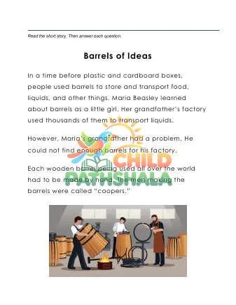 Preview of Story Barrels Of Ideas