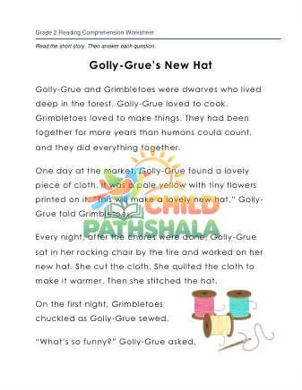Preview of Story Golly Grues New Hat