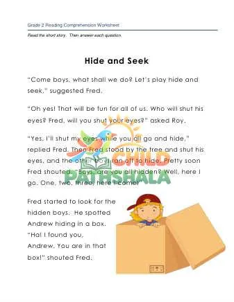 Preview of Story Hide