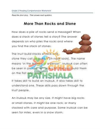 Preview of Story More Than Rocks And Stone