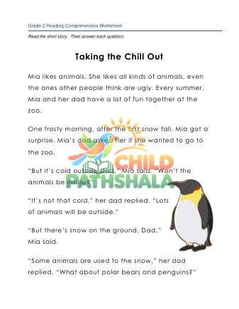 Preview of Story Taking The Chill Out