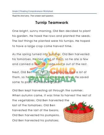Preview of Story Turnip Teamwork