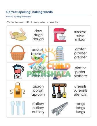 Correct Spelling Word 3