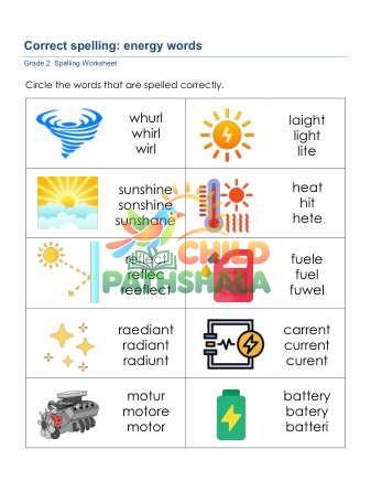 Correct Spelling Word 5