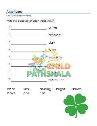 Antonyms 2