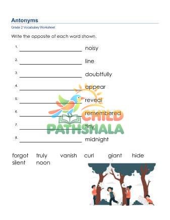 Antonyms 3