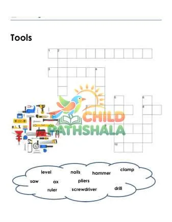 Preview of Spelling Words Crossword