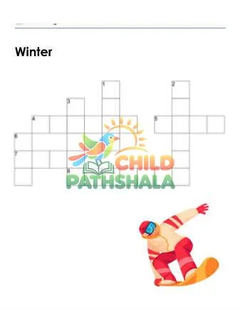 Preview of Spelling Words Crossword Ffy