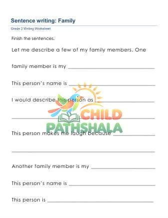 Preview of Creative Writing Sentences Wvm
