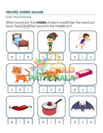 Preview of Phoneme Isolation