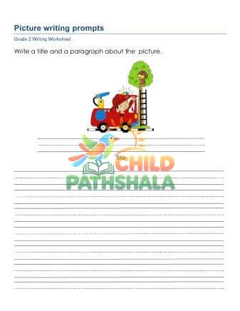 Preview of Picture Writing Prompts Eja