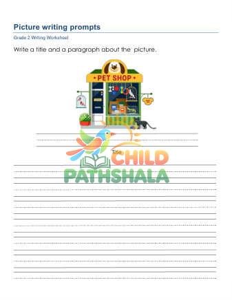 Preview of Picture Writing Prompts
