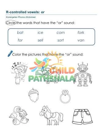 Preview of R Controlled Vowels Dzd