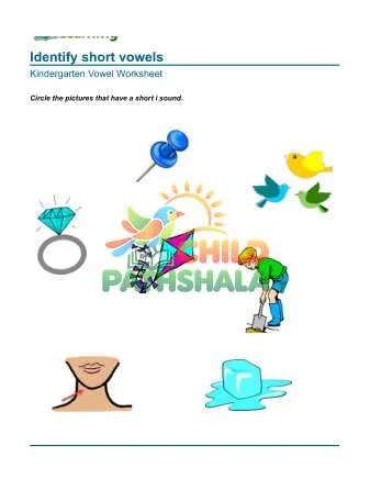 Preview of Short Vowel I